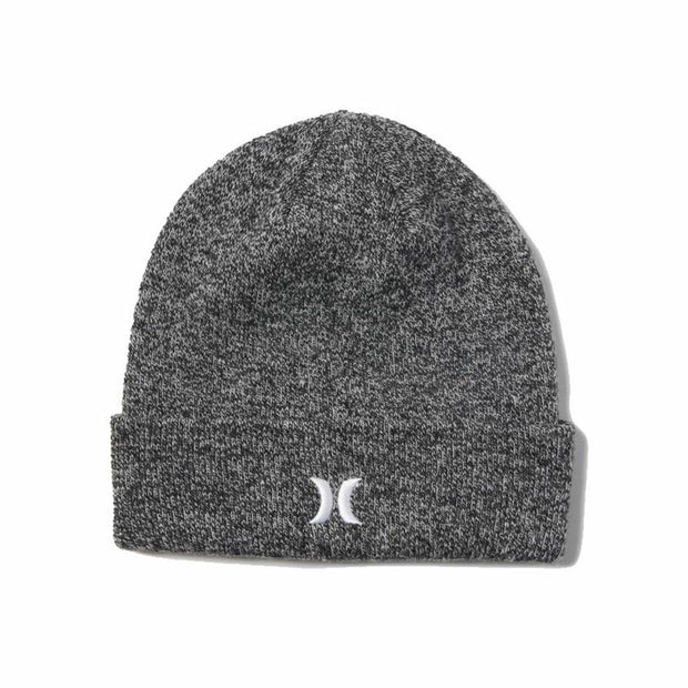 Hut Hurley Icon Cuff Beanie Grau