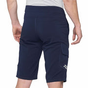 Herren-Sportshorts 100 % Ridecamp Marineblau