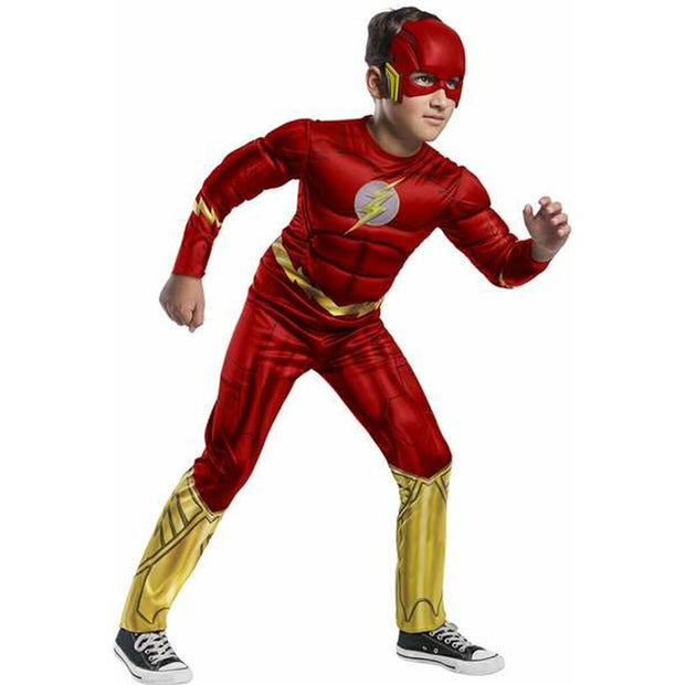 Costume for Children Rubies Flash Black 5-7 Years Red M
