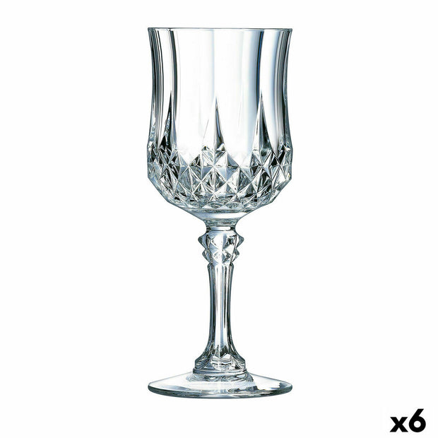 Weinglas Cristal d’Arques Paris Longchamp Durchsichtig Glas (25 cl) (Pack 6x)