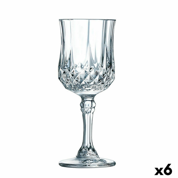 Weinglas Cristal d’Arques Paris Longchamp Durchsichtig Glas (17 CL) (Pack 6x)