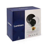 Geschirr Luminarc 1900 Glas Schwarz-Weiß (18 Stücke)