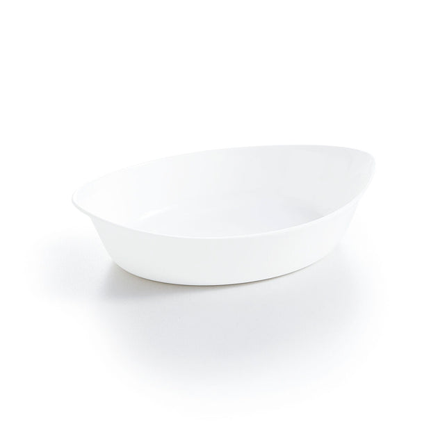 Ofenschüssel Luminarc Smart Cuisine Oval Weiß Glas (25 x 15 cm)