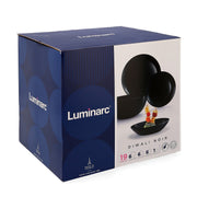 Geschirr Luminarc 9311622 Schwarz Gehärtetes Glas (19 pcs)