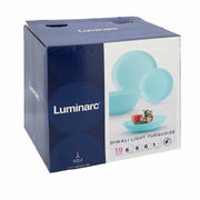 Geschirr Luminarc Diwali türkis Glas (19 pcs)