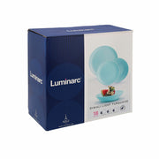 Geschirr Luminarc Diwali türkis Glas (18 Stücke)