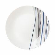 Geschirr Arcopal Athenais Blau Weiß Glas (18 Stücke)
