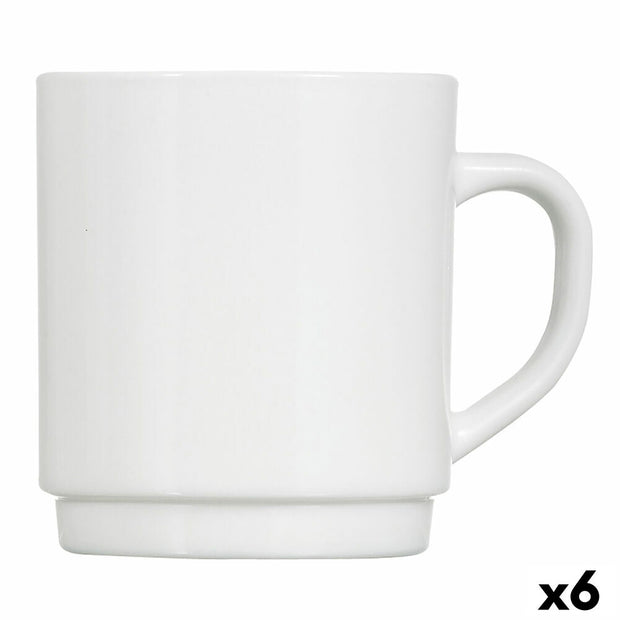 Kop Arcopal Zelie Weiß Glas (290 ml) (Pack 6x)