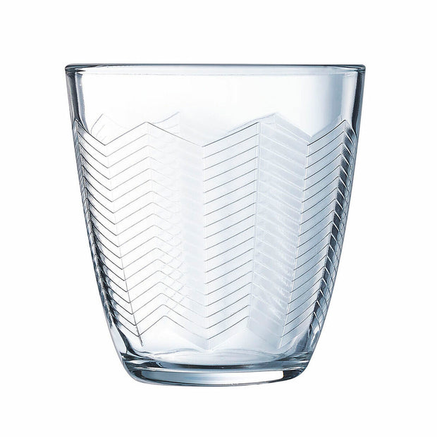 Gläserset Luminarc Concepto Chevron 6 Stück Durchsichtig Glas (31 cl)