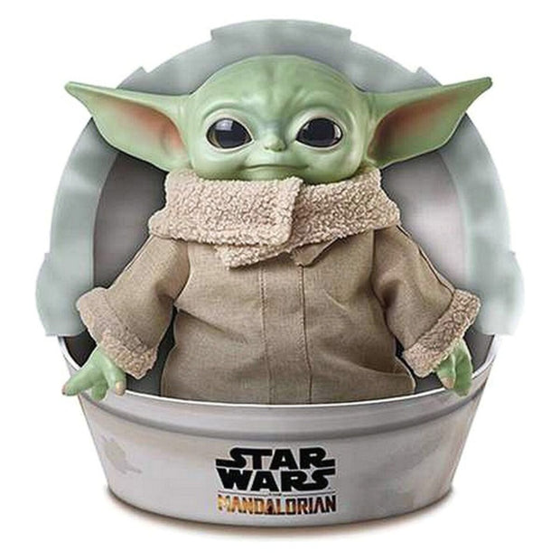 Fluffy toy Baby Yoda Mandalorian Star Wars Mattel (30 cm)