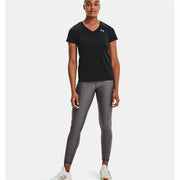 Damen Kurzarm-T-Shirt Under Armour Tech SSV Solid Schwarz