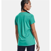 Damen Kurzarm-T-Shirt Under Armour Tech SSV Solid Aquamarin