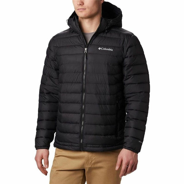 Sportjackefür Herren Columbia Powder Lite Schwarz