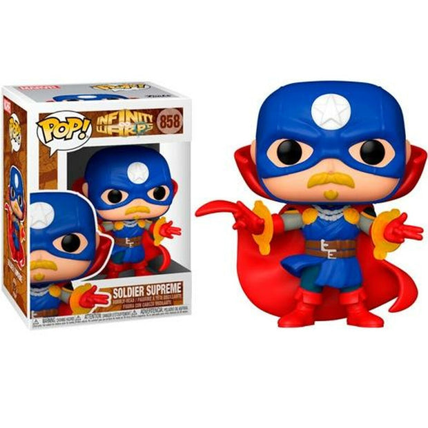 Figure Funko Marvel Infinity Warps Soldier Supreme Nº855