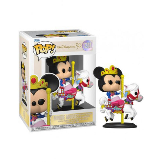Action Figure Funko MINNIE MOUSE ON PRINCE CHARMING CARROUSEL