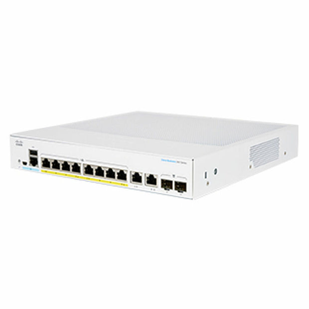 Switch CISCO CBS350-8P-E-2G-EU    White