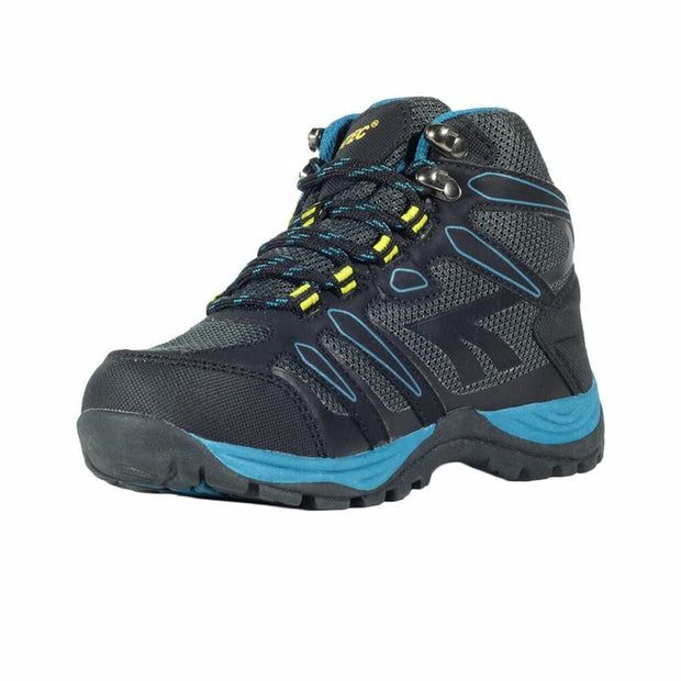 Bergstiefel Hi-Tec Muflon Mid WP Grau Blau