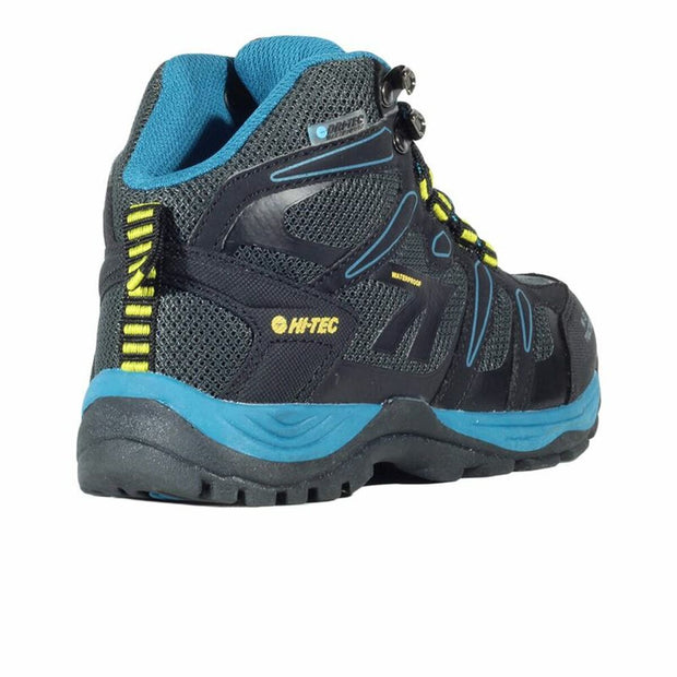 Bergstiefel Hi-Tec Muflon Mid WP Grau Blau