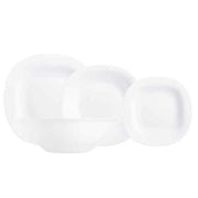 Geschirr Luminarc Carine Blanco Glas (19 pcs) (6 x 26 cm / 6 x 21 cm / 6 x 19 cm / 1 x 27 cm) (19 pcs)