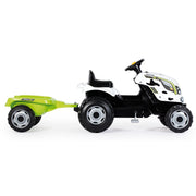 Tractor Smoby Pedal Tractor Farmer XL Cow + Trailer