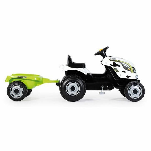Tractor Smoby Pedal Tractor Farmer XL Cow + Trailer