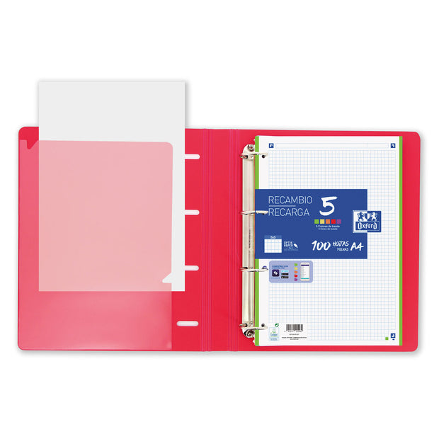 Ring binder Oxford Europeanbinder Polyfoam 1 Unit A4