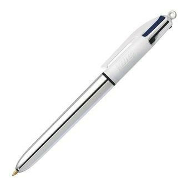 Pen Bic Shine Silver 12 Units