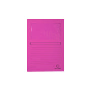 Subfolder Exacompta Forever Fuchsia Transparent window A4 (100 Units)