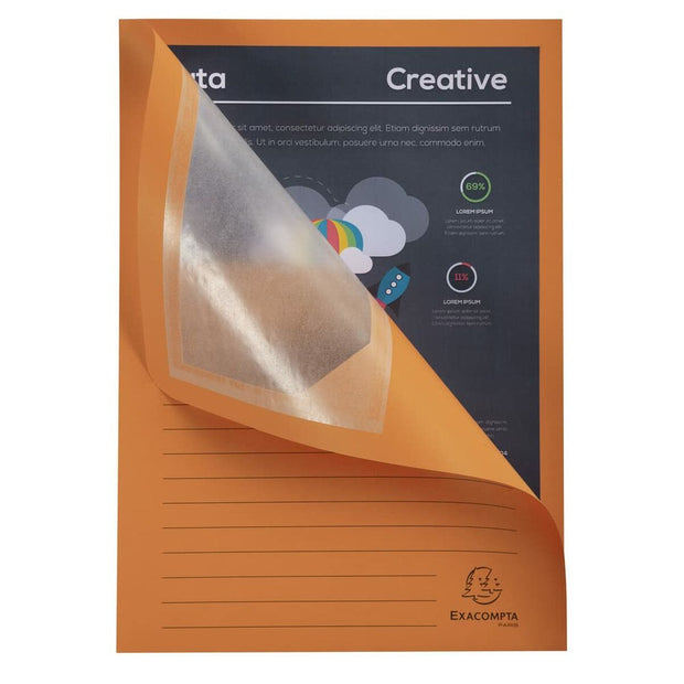 Subfolder Exacompta Forever Transparent window A4 (100 Units)