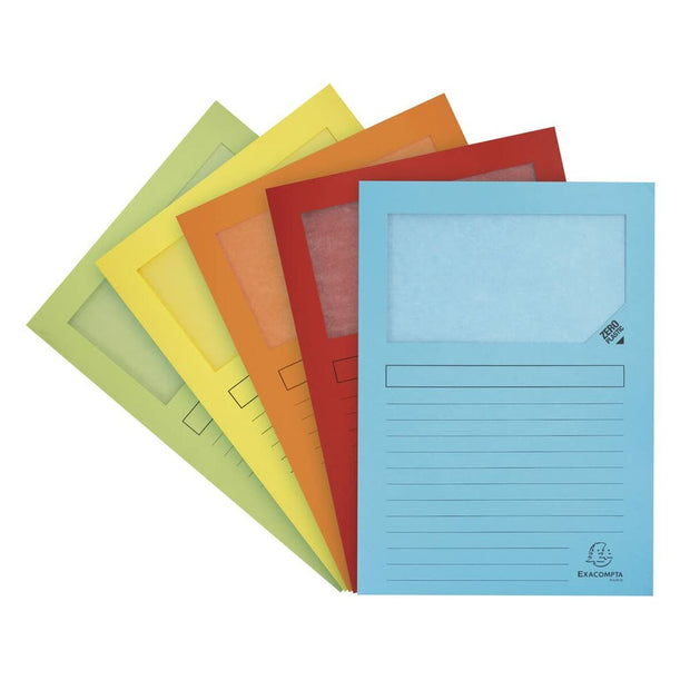 Subfolder Exacompta Super Transparent window A4 (50 Units)