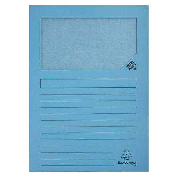 Subfolder Exacompta Super Transparent window A4 (50 Units)