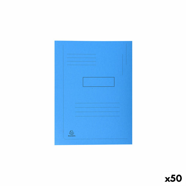 Subfolder Exacompta Forever Blue Lapel A4 (50 Units)