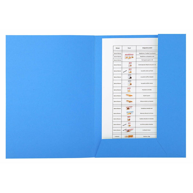 Subfolder Exacompta Forever Blue Lapel A4 (50 Units)