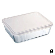 Lunchbox Pyrex C&F Durchsichtig Borosilikatglas