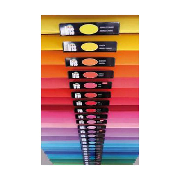 Cards Iris Red 185 g (50 x 65 cm) (25 Units)