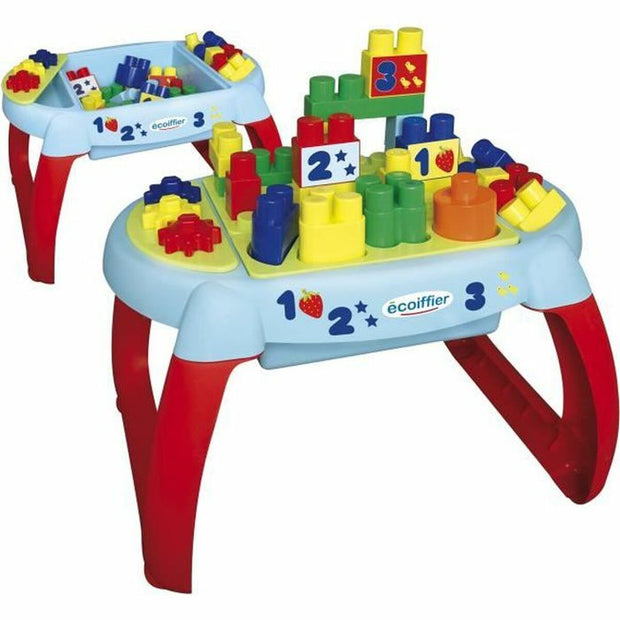 Playset Ecoiffier Construction Awakening Table (32 Pieces)