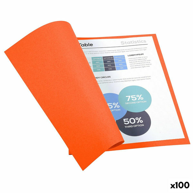 Subfolder Exacompta Forever Orange A4 (100 Units)