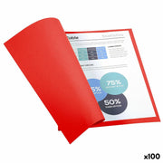 Subfolder Exacompta Forever Red A4 (100 Units)