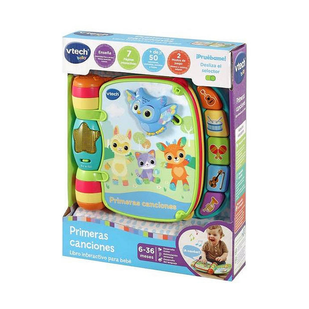 Baby toy Vtech Libro musical primeras canciones. (ES)