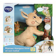 Motion-animated Stuffed Animal Vtech 80-522605 with sound Kangaroo