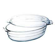 Ofenschüssel Ô Cuisine Durchsichtig Glas (35 x 22 cm)
