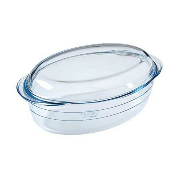Ofenschüssel Ô Cuisine Durchsichtig Glas (35 x 22 cm)