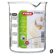Becher Pyrex Kitchen Lab Durchsichtig Glas