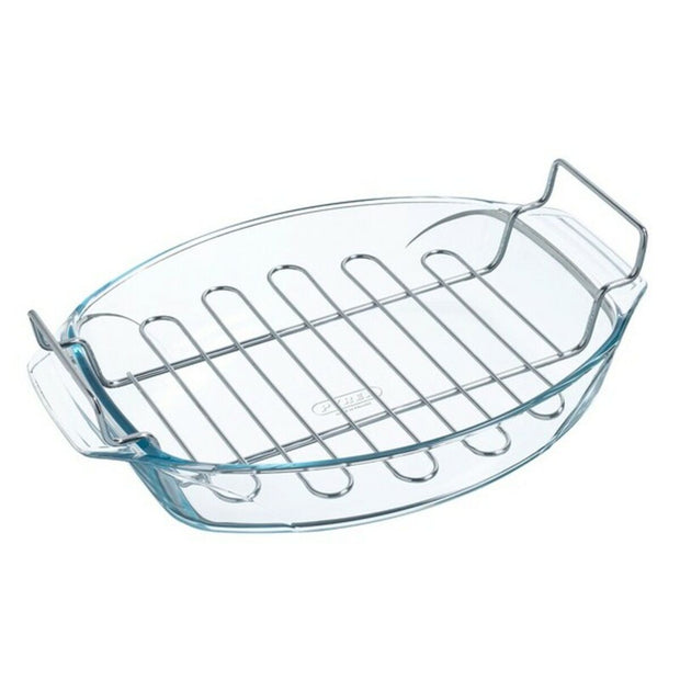 Ofenschüssel Pyrex Irresistible Durchsichtig Glas (39 x 27 cm)