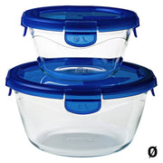 Lunchbox Pyrex Durchsichtig Borosilikatglas