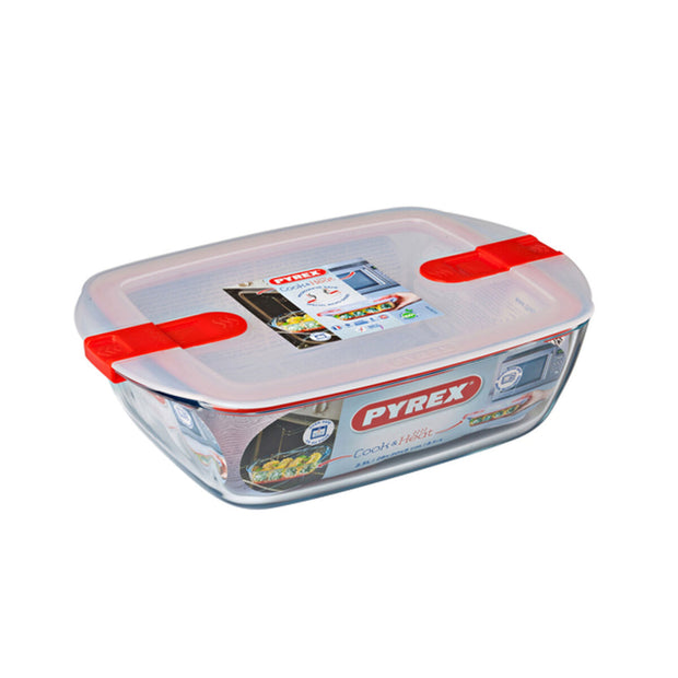 Lunchbox Pyrex Cook & Heat 2,5 L (28 x 20 x 8 cm)