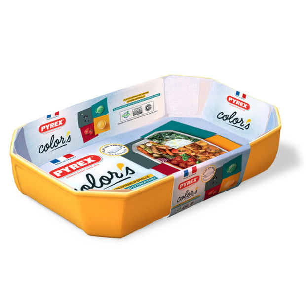 Kochschüssel Pyrex Gelb (33 x 22 cm)