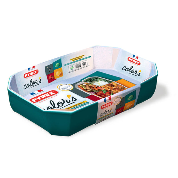 Kochschüssel Pyrex Blau (33 x 22 cm)
