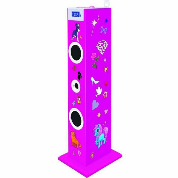 Portable Speaker BigBen Connected TW5RSSTICK Pink 60 W