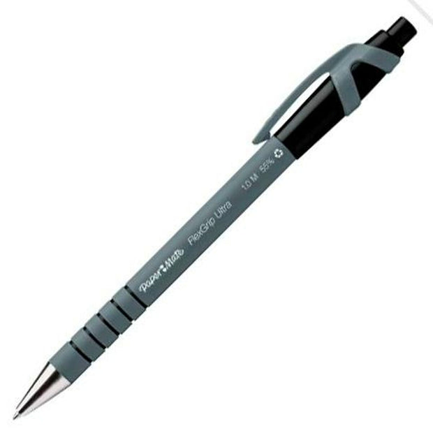 Pen Paper Mate Flexgrip Ultra ST Black 36 Units